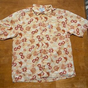 Columbia Hawaiian / Aloha Button-Up Shirt